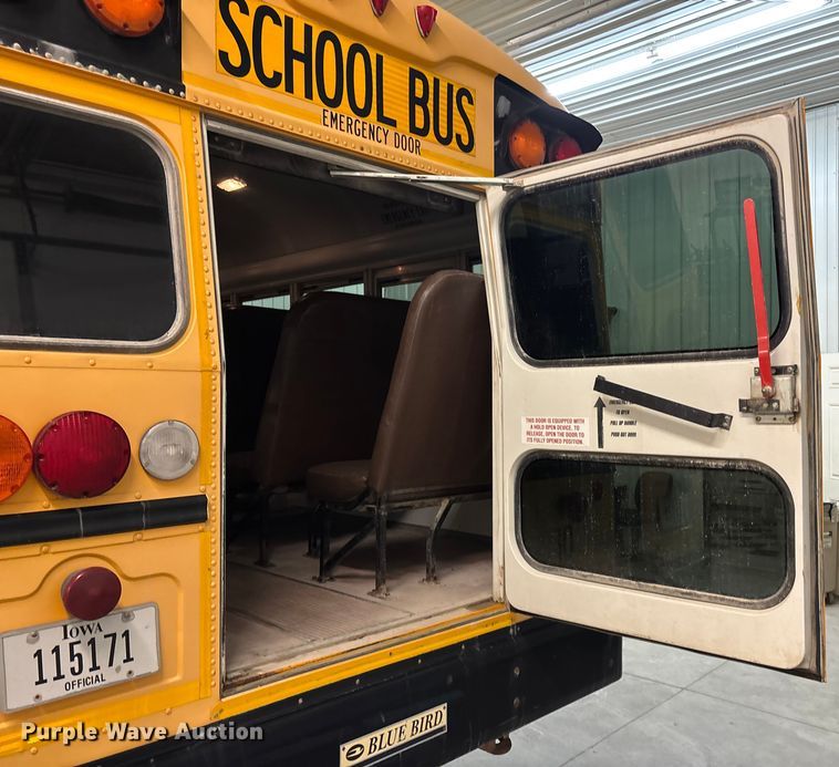 image for item FG1568 2012 Blue Bird Bb Conventional school bus