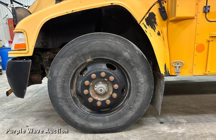 image for item FG1568 2012 Blue Bird Bb Conventional school bus