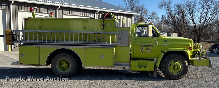 image for item FG1656 1984 Chevrolet C 70 pumper fire truck