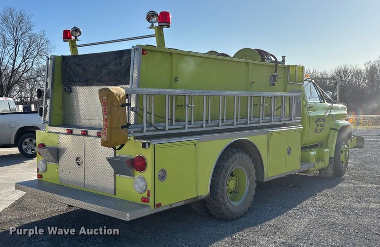 image for item FG1656 1984 Chevrolet C 70 pumper fire truck