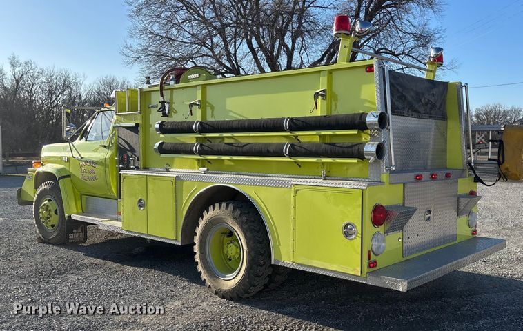 image for item FG1656 1984 Chevrolet C 70 pumper fire truck