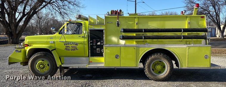 image for item FG1656 1984 Chevrolet C 70 pumper fire truck