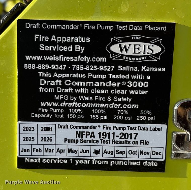 image for item FG1656 1984 Chevrolet C 70 pumper fire truck