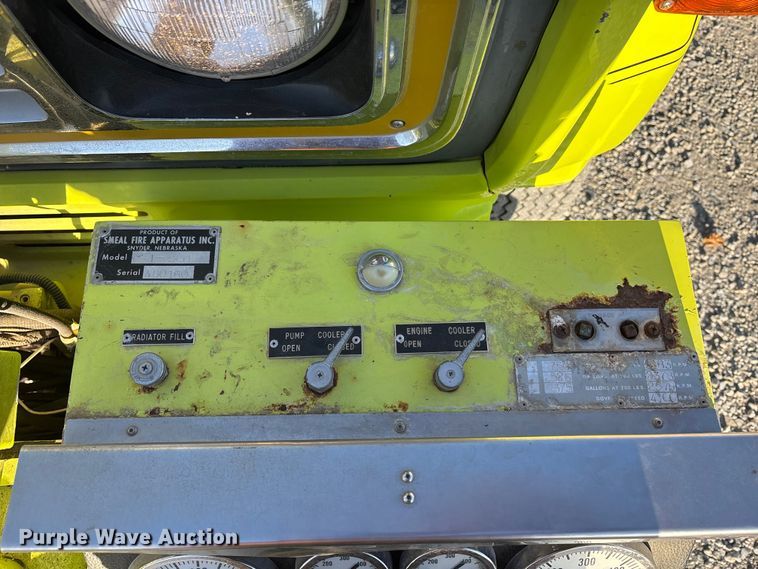 image for item FG1656 1984 Chevrolet C 70 pumper fire truck