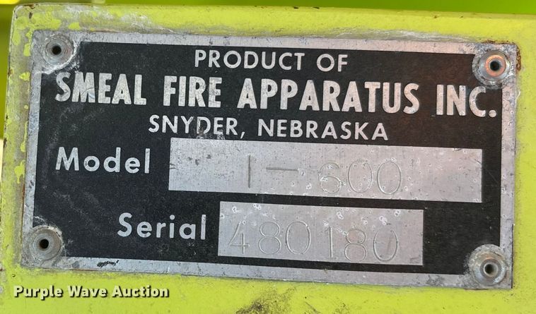 image for item FG1656 1984 Chevrolet C 70 pumper fire truck