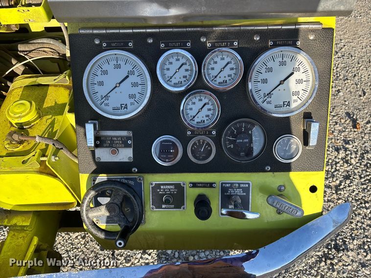 image for item FG1656 1984 Chevrolet C 70 pumper fire truck