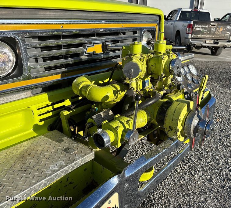 image for item FG1656 1984 Chevrolet C 70 pumper fire truck