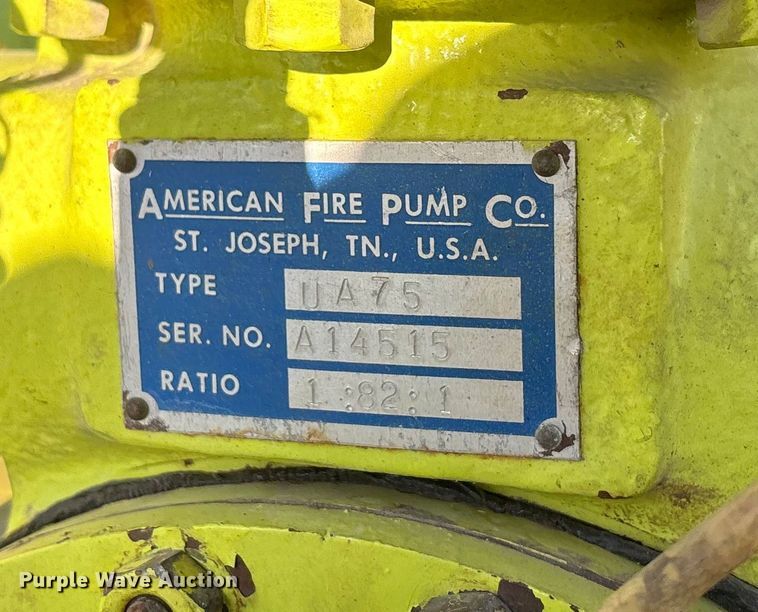 image for item FG1656 1984 Chevrolet C 70 pumper fire truck