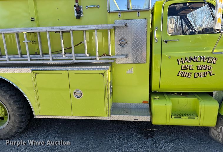 image for item FG1656 1984 Chevrolet C 70 pumper fire truck