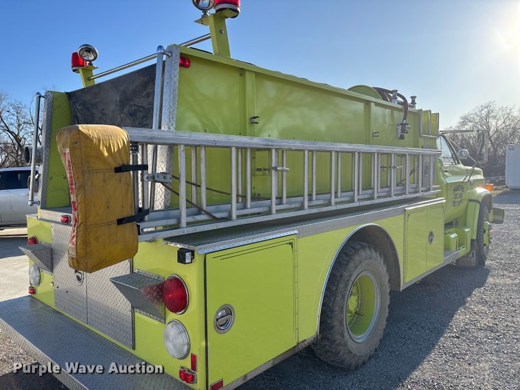 image for item FG1656 1984 Chevrolet C 70 pumper fire truck