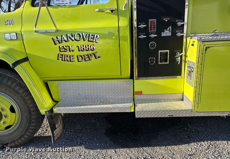 image for item FG1656 1984 Chevrolet C 70 pumper fire truck