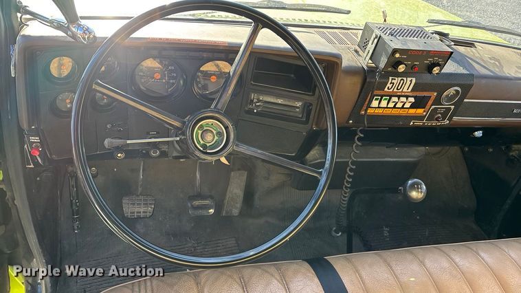 image for item FG1656 1984 Chevrolet C 70 pumper fire truck