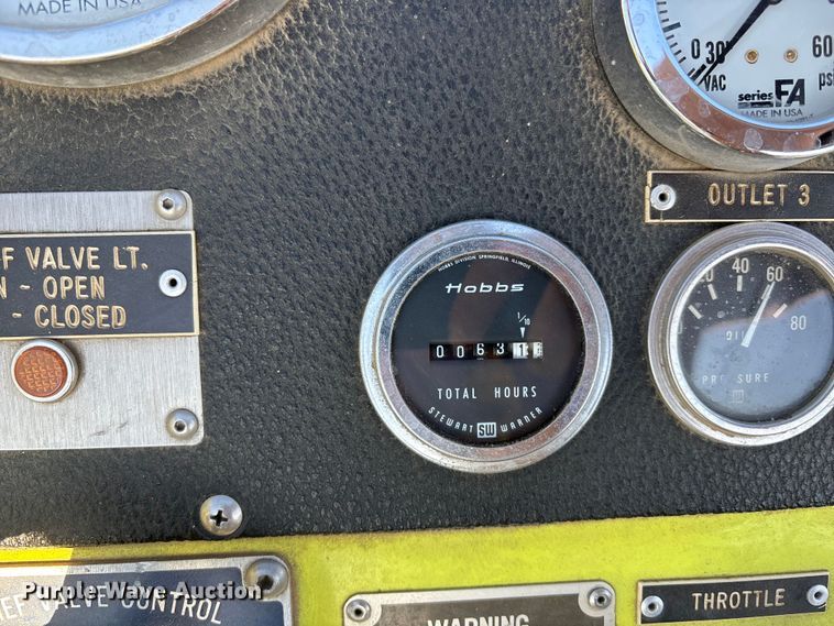 image for item FG1656 1984 Chevrolet C 70 pumper fire truck