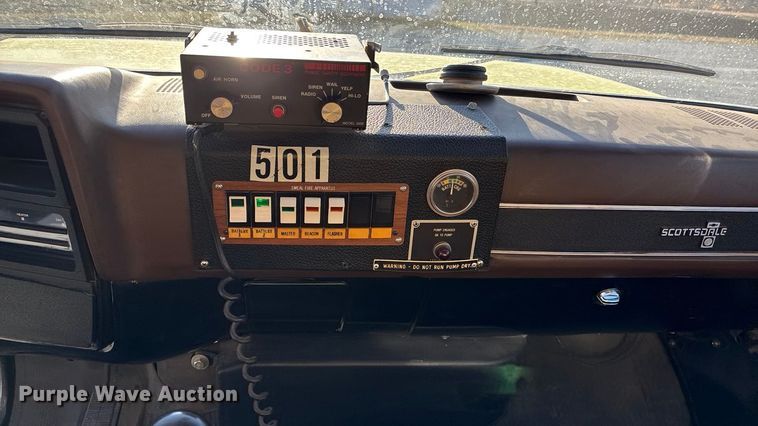 image for item FG1656 1984 Chevrolet C 70 pumper fire truck