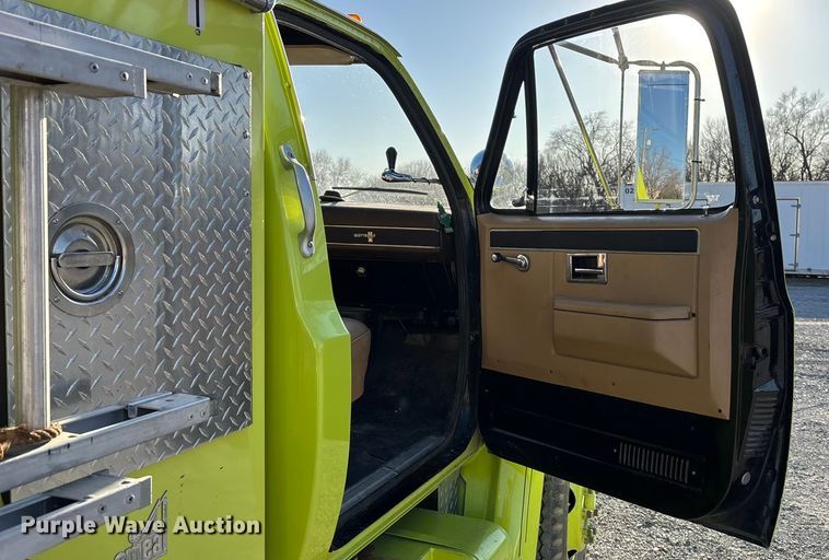 image for item FG1656 1984 Chevrolet C 70 pumper fire truck