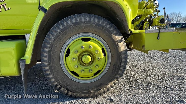 image for item FG1656 1984 Chevrolet C 70 pumper fire truck