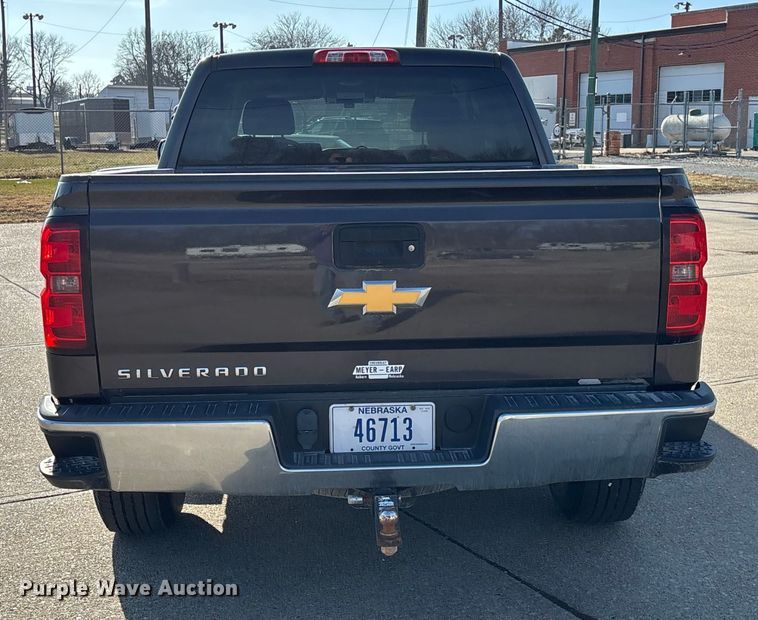 image for item FG1672 2016 Chevrolet Silverado 1500 pickup truck