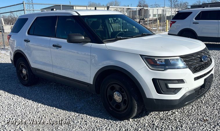image for item FG1695 2016 Ford Explorer Police Interceptor SUV
