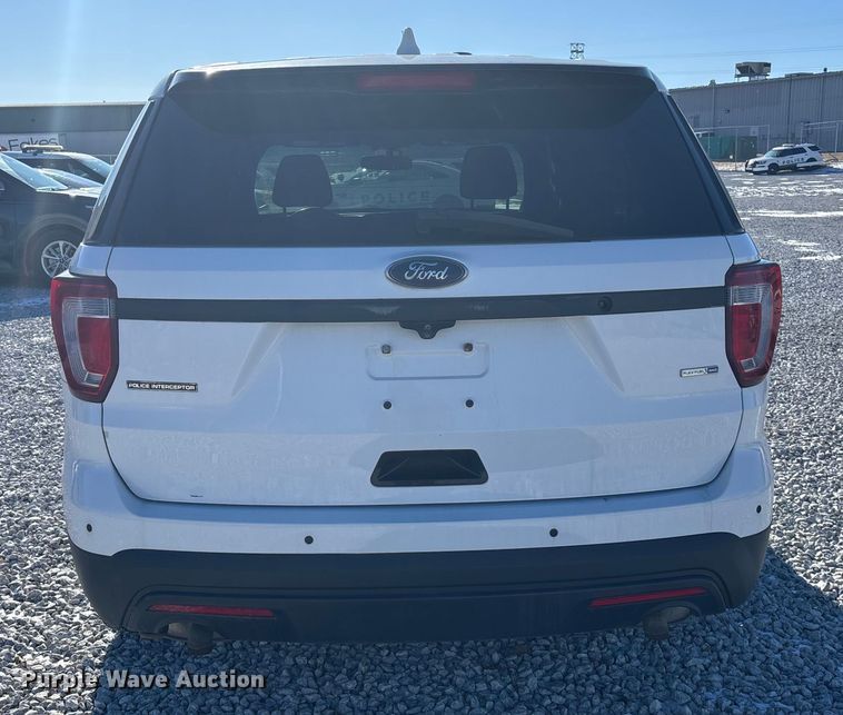 image for item FG1695 2016 Ford Explorer Police Interceptor SUV