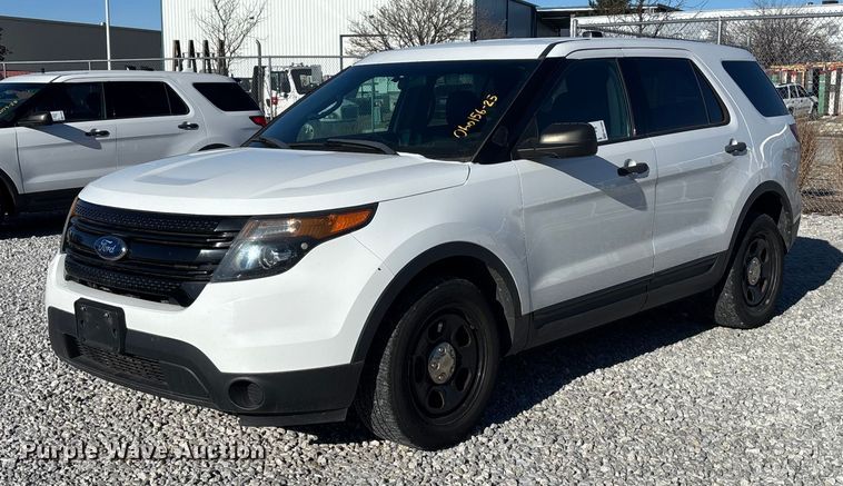 image for item FG1696 2015 Ford Explorer Police Interceptor SUV