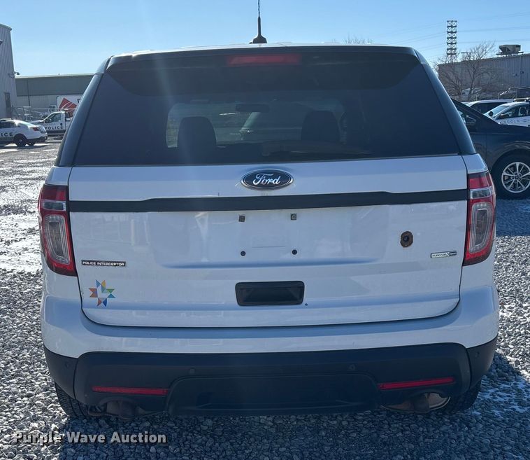 image for item FG1696 2015 Ford Explorer Police Interceptor SUV