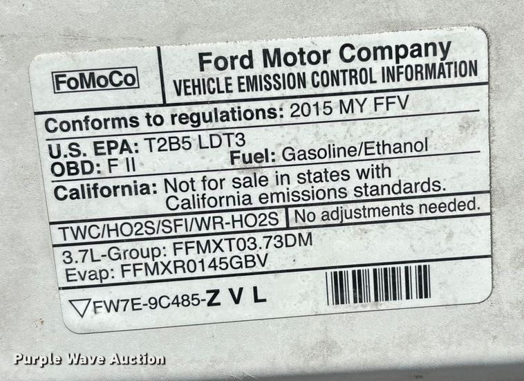 image for item FG1696 2015 Ford Explorer Police Interceptor SUV