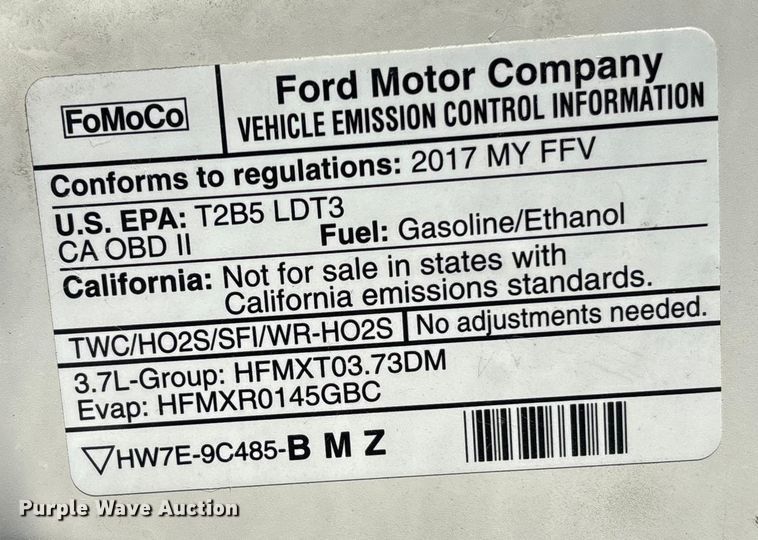 image for item FG1701 2017 Ford Explorer Police Interceptor SUV