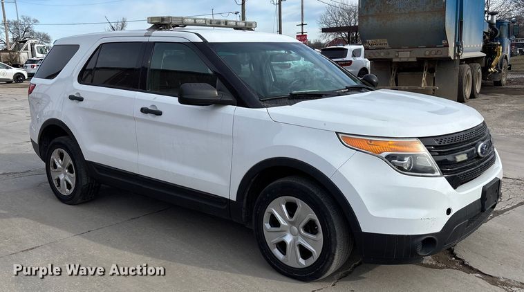 image for item FG1707 2014 Ford Explorer Police Interceptor SUV