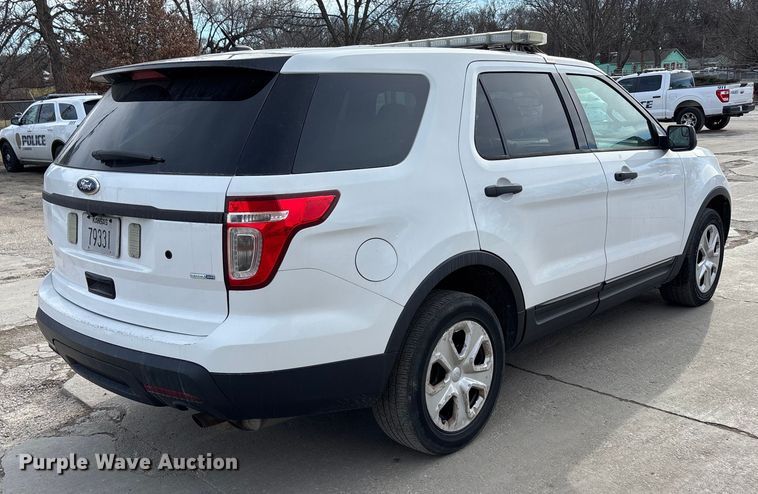 image for item FG1707 2014 Ford Explorer Police Interceptor SUV