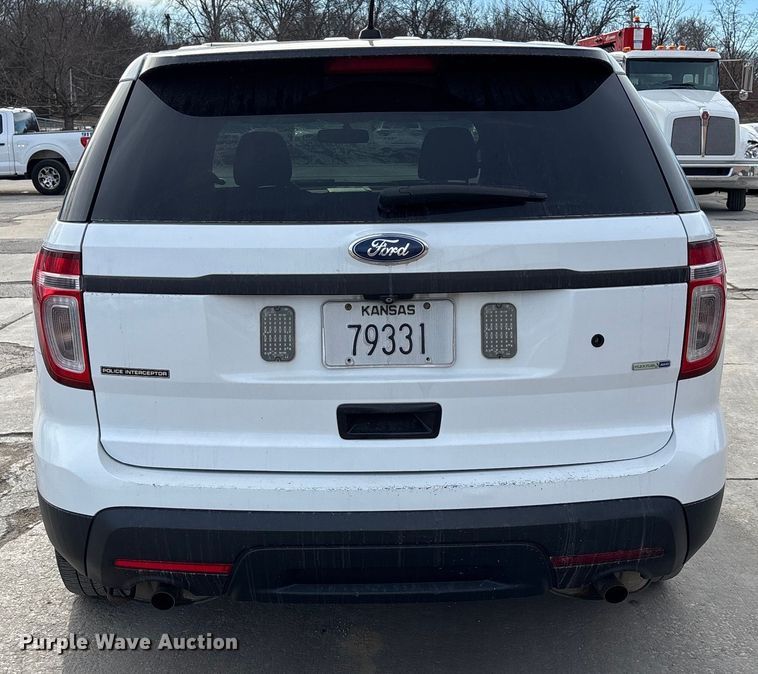 image for item FG1707 2014 Ford Explorer Police Interceptor SUV