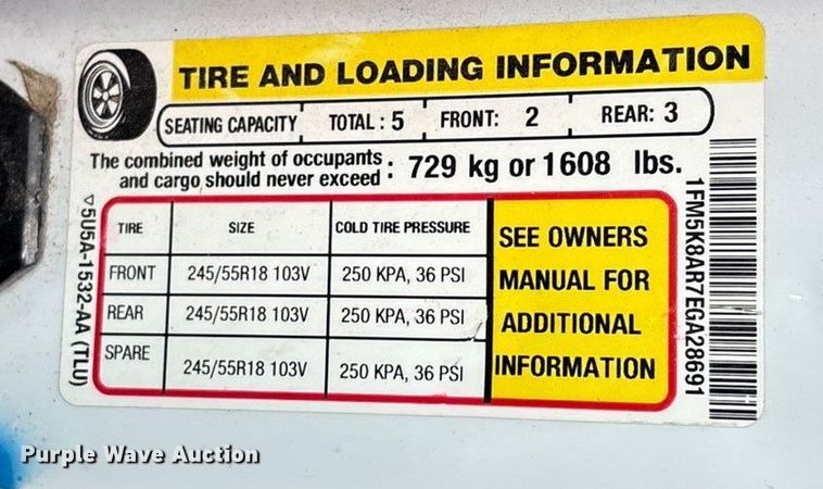 image for item FG1707 2014 Ford Explorer Police Interceptor SUV