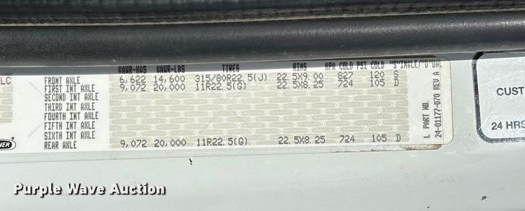 image for item FG1715 2014 Freightliner 108SD dump truck