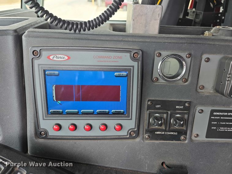 image for item FI0630 2009 Pierce Velocity ladder fire truck