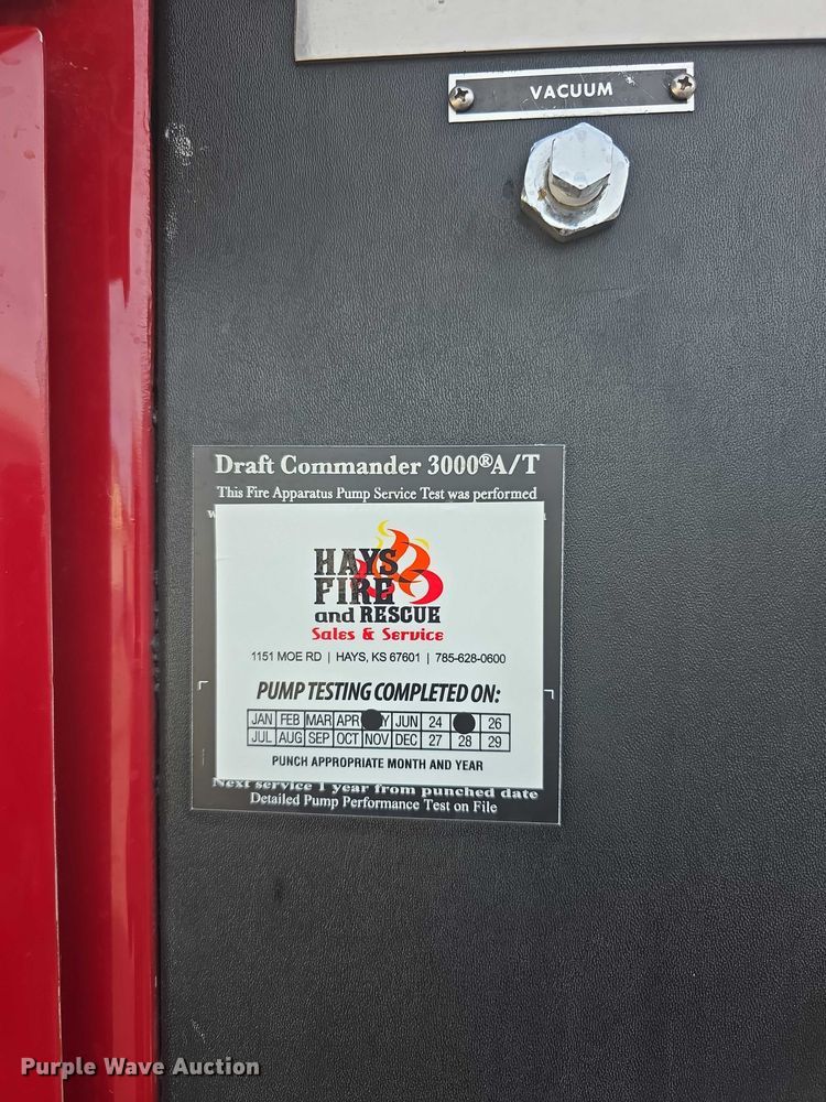 image for item FI0689 1986 Grumman 453886 Duplex ladder fire truck