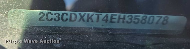 image for item FI0783 2014 Dodge Charger Police Interceptor 