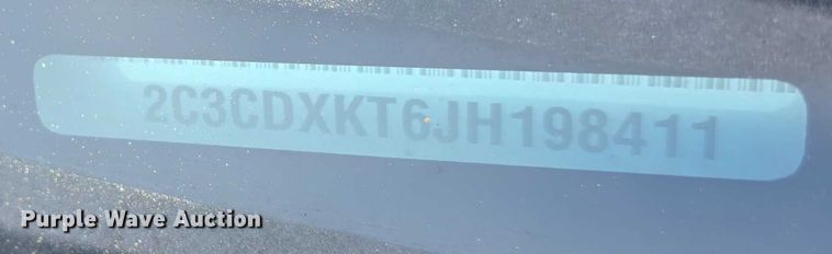 image for item FI0784 2018 Dodge Charger Police 