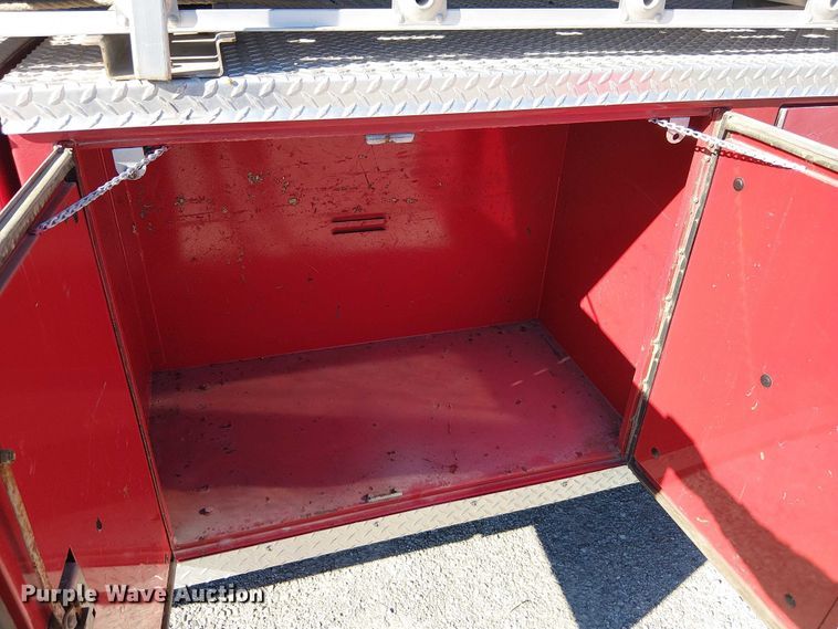 image for item FK0530 1982 American LeFrance 100' Ladder Chief ladder fire truck