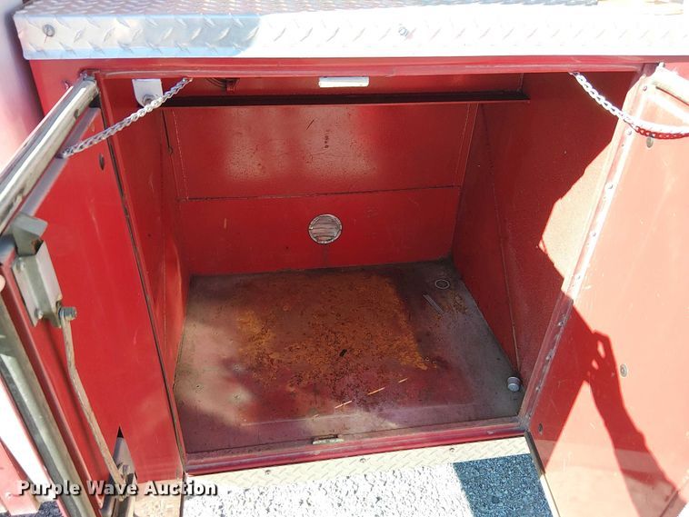 image for item FK0530 1982 American LeFrance 100' Ladder Chief ladder fire truck