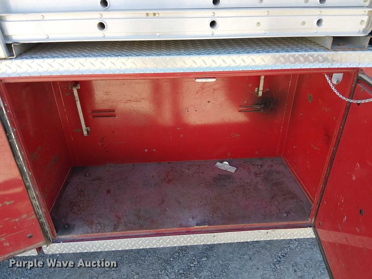 image for item FK0530 1982 American LeFrance 100' Ladder Chief ladder fire truck