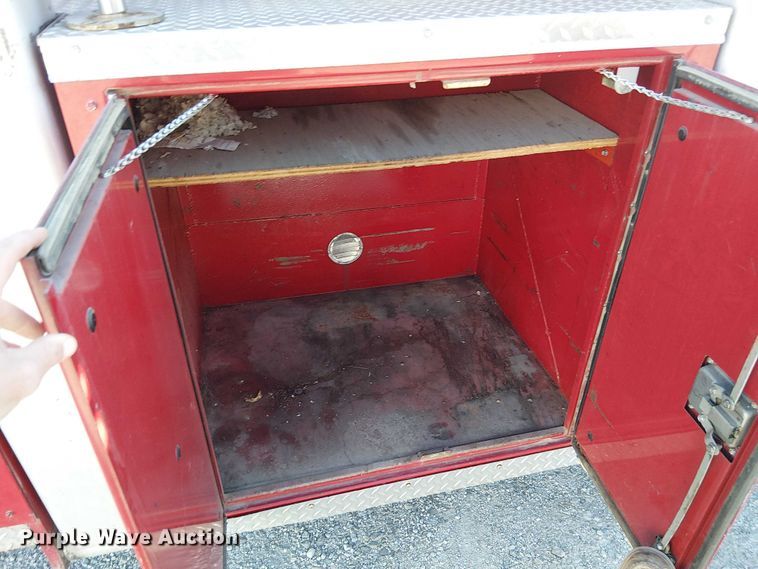 image for item FK0530 1982 American LeFrance 100' Ladder Chief ladder fire truck