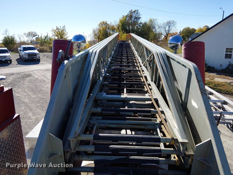 image for item FK0530 1982 American LeFrance 100' Ladder Chief ladder fire truck