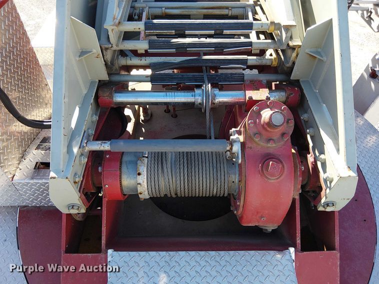 image for item FK0530 1982 American LeFrance 100' Ladder Chief ladder fire truck