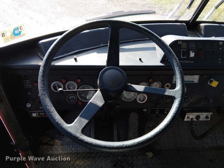 image for item FK0530 1982 American LeFrance 100' Ladder Chief ladder fire truck