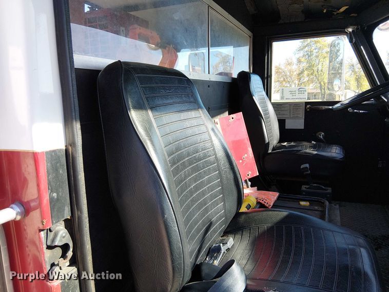 image for item FK0530 1982 American LeFrance 100' Ladder Chief ladder fire truck