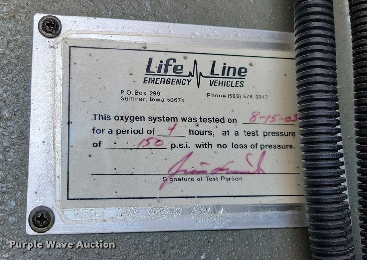 image for item NO9839 2015 Ford E450 ambulance