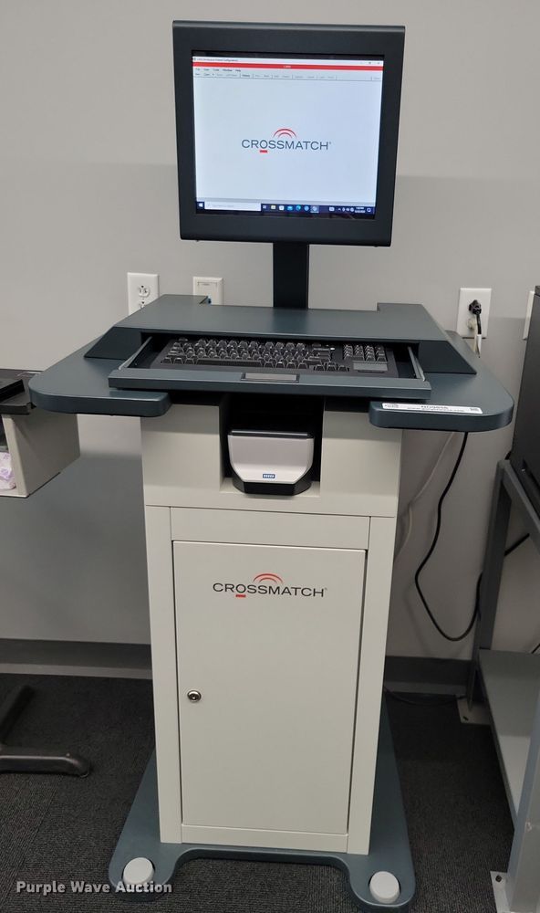 image for item NO9856 Crossmatch finger printing machine