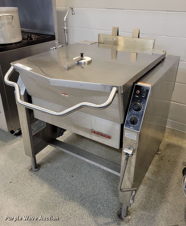 image for item NO9859 Market Forge 30P- STGL tilting Skillet