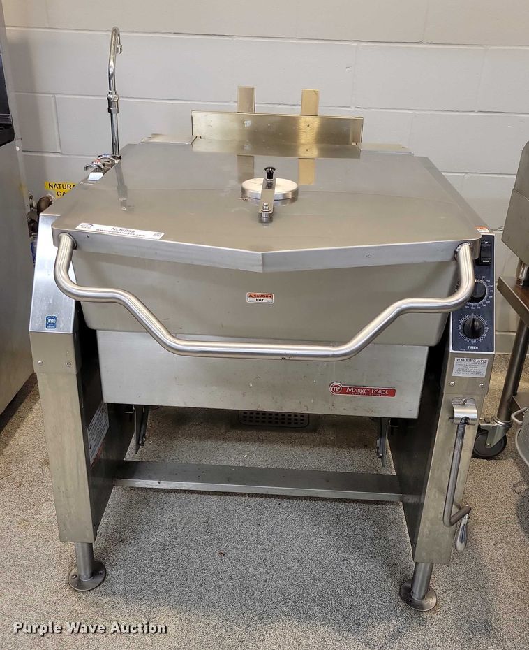 image for item NO9859 Market Forge 30P- STGL tilting Skillet