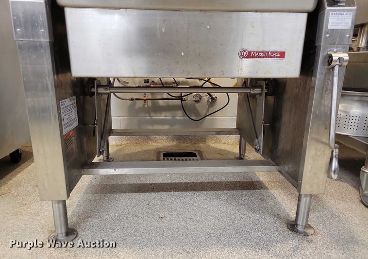 image for item NO9859 Market Forge 30P- STGL tilting Skillet