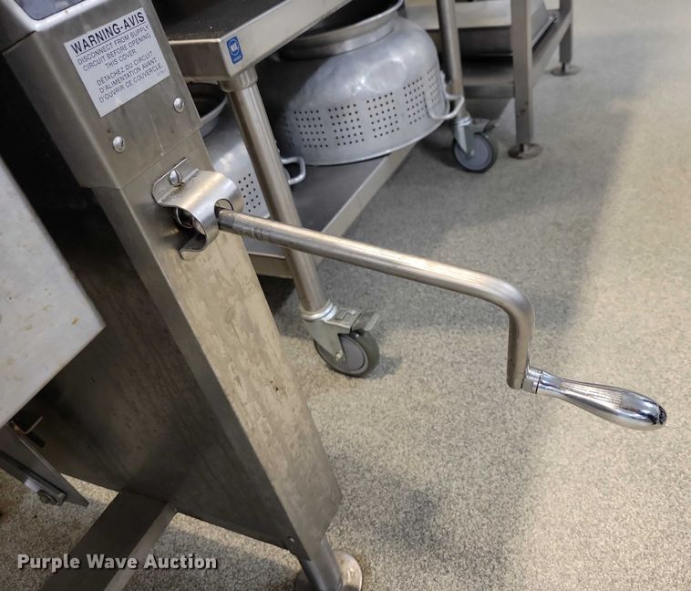 image for item NO9859 Market Forge 30P- STGL tilting Skillet